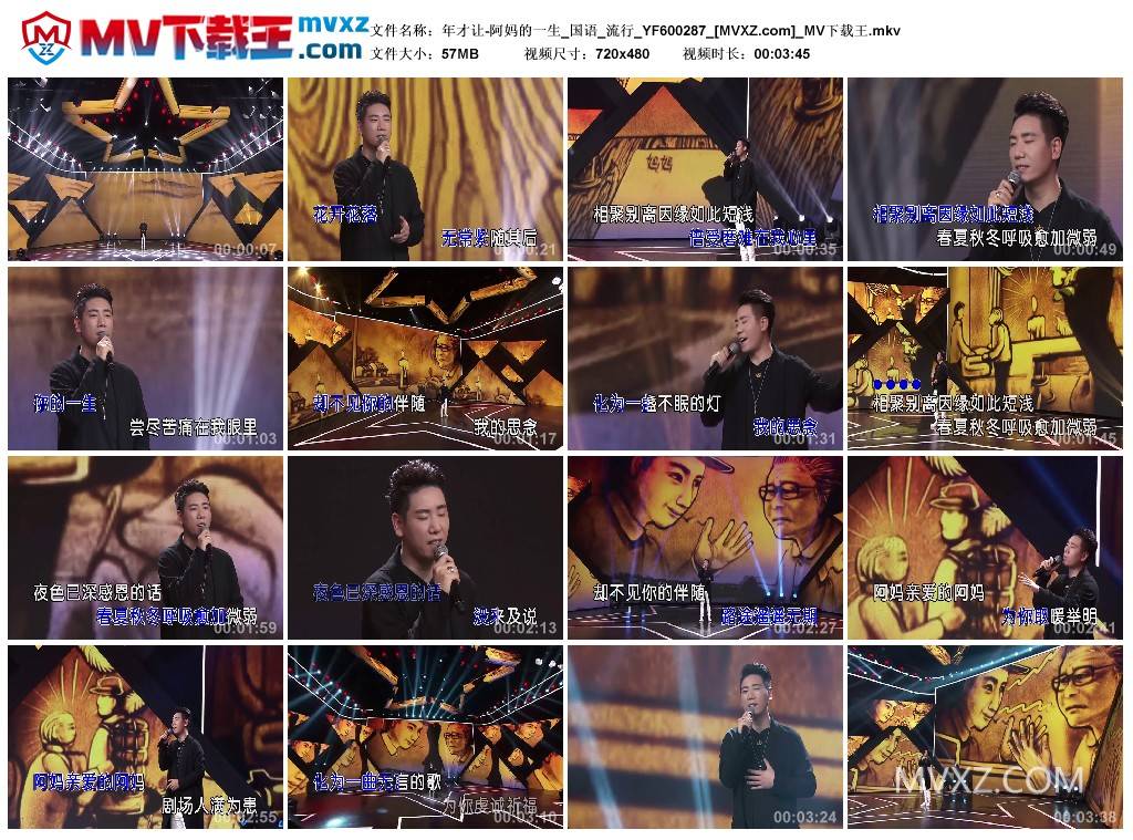 年才让-阿妈的一生_国语_流行_YF600287